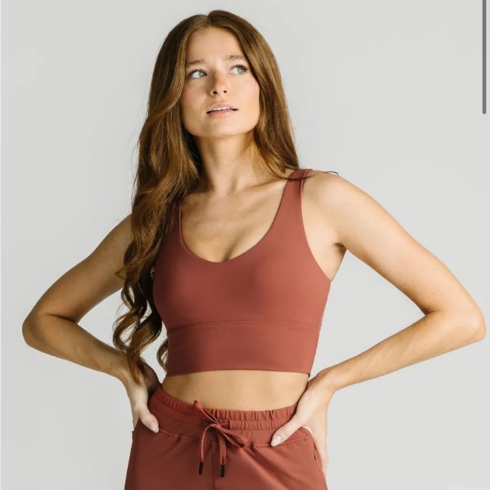 Zyia Terra Cotta Confluence Bra